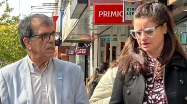 Concejales de La Libertad Avanza recorrieron Adrogué y se reunieron con comerciantes