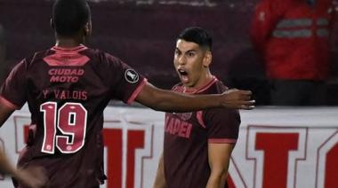 Lanús cosechó una victoria importante ante Liga de Quito