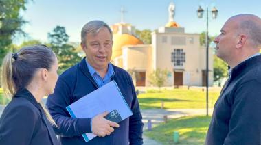 Cascallares se reunió con autoridades del Cottolengo Don Orione