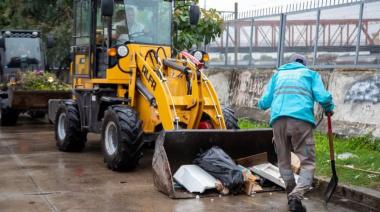Profundizan las tareas de higiene urbana en Lanús
