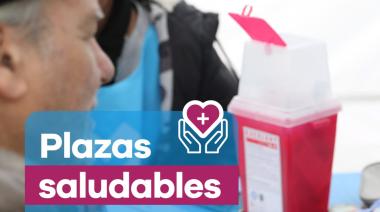 Plazas saludables: los operativos de esta semana