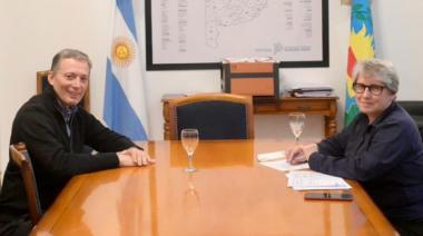 Terigi recibió a Gray para abordar obras de infraestructura escolar