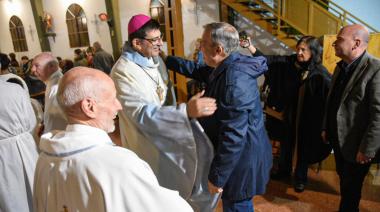 Cascallares participó de la misa por el Día de la Virgen de Luján en José Mármol