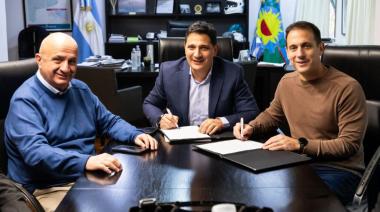 Acuerdo entre Julián Álvarez y el ministro Marinucci para reforzar los controles del tránsito pesado