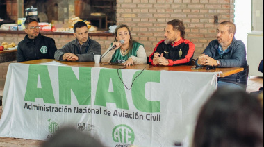 Estatales vinculados a la actividad aérea realizan jornada de lucha contra el desfinanciamiento