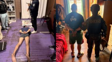 Cayó una banda acusada de robar y maniatar a una familia