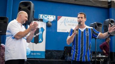 Julián Álvarez celebró el 73° aniversario del Club Atlético 1° de Mayo