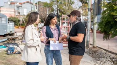 Avanzan las obras sobre el corredor Lugones en Remedios de Escalada