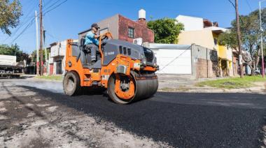 El Municipio de Lanús continúa con el Plan de Pavimentación 2026-2027