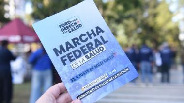 Marcha Federal por la Salud: reclamo por recortes, falta de vacunas y remedios
