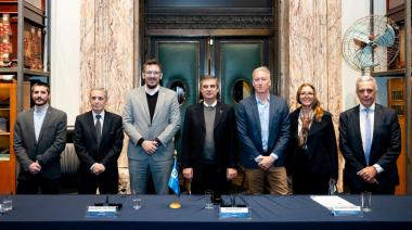 La banca pública bonaerense firmó acuerdos de cooperación con entidades de Uruguay