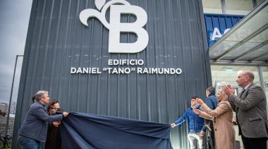 Bautizaron Daniel "Tano" Raimundo al nuevo edificio de Seguridad Vial