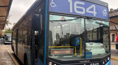 El semirrápido del 164 sumará una parada en Constitución desde este lunes