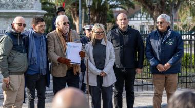 Emotivo homenaje al Almirante Guillermo Brown en el 249° aniversario de su nacimiento