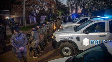 Extendieron los megaoperativos de saturación policial en San José y Burzaco