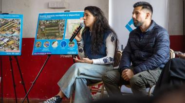 Construirán un espacio recreativo y deportivo en el barrio La Maquinita