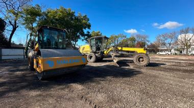 El Municipio realiza obras y mejoras en los accesos del Lucio Meléndez