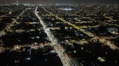Repotenciación de luminarias en avenidas de Lanís