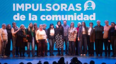 Otermín y Vilar presentaron el programa Impulsoras de la Comunidad