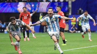 Los principales dirigentes de la región celebraron el triunfo de Argentina y el pase a cuartos del Mundial