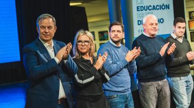 Cascallares, Fabiani y Eichel participaron de un encuentro con 500 estudiantes