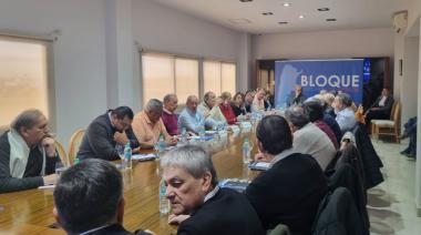 Ledesma participó en plenario de secretarios generales del Bloque Mercantil del Interior