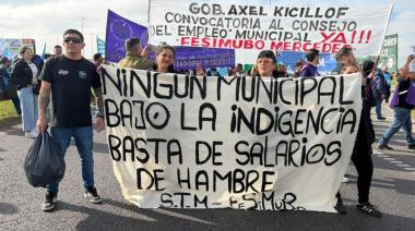 Protesta de FESIMUBO: corte en las rutas 6 y 205