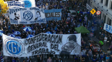 La CGT se moviliza al Congreso y avanza su plan de lucha: “Avisamos que iba a ir escalando”