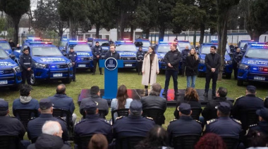 Lomas incorporó 40 móviles policiales para reforzar la seguridad