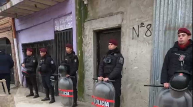 Demolieron un búnker narco en el barrio Acuba