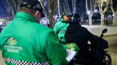 Operativo de seguridad y control vehicular