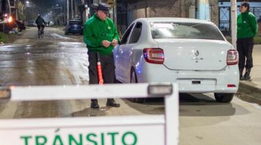Controles en Monte Grande y 9 de Abril