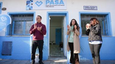 Julián Álvarez lanzó el programa de Puntos de Acceso a la Salud en el Centro Villa Obrera