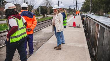 Avanza la construcción de la nueva estación de trenes de la UNAB