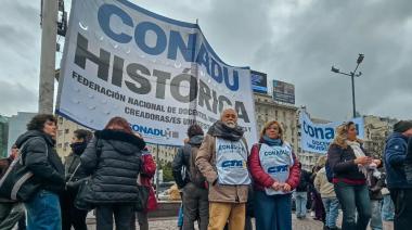 CONADU Histórica dio inicio a una nueva semana de paro