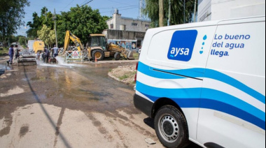 Aysa anunció diversos cortes de agua por mantenimiento en Lomas de Zamora