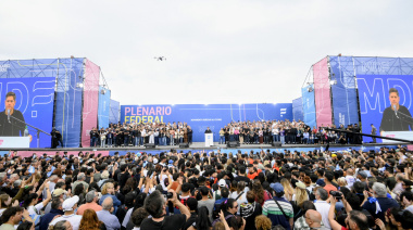 En primera final: Qué gremialistas estuvieron en Avellaneda en el lanzamiento de Kicillof