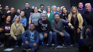 Oyhamburu encabeza la lista de unidad de ATSA Zona Sur, que presentó su nómina junto a Otermín