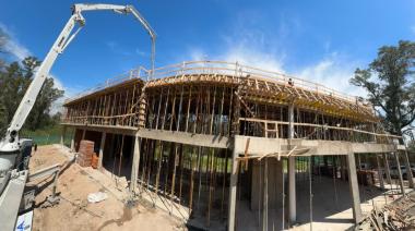 Avanza a todo ritmo la construcción del segundo edificio de aulas y talleres de la UNaB