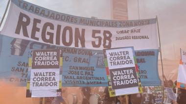 FESIMUBO reclamó salarios dignos con un corte en Tigre