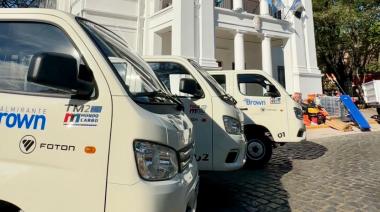 El Municipio presentó  una nueva flota de camiones, maquinaria y equipamiento