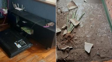 Denunció que su ex violó la perimetral y predió fuego su casa con sus hijos adentro: "Me va a matar"
