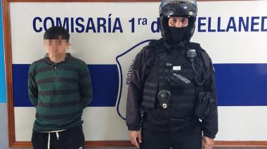 Era buscado por un homicidio y cayó por provocar incidentes arriba de un colectivo