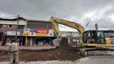 Pese al mal tiempo, el Municipio continúa avanzando con obras viales