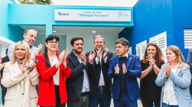 En Brown, inauguraron el nuevo edificio de un CAPS