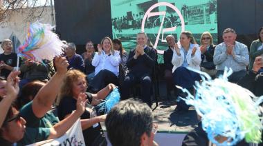 Fernando Gray participó del acto por los 75 años de la fundación de El Jagüel