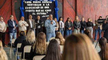 El SEOCA inauguró un SUM en el Instituto San Luis de Pontevedra