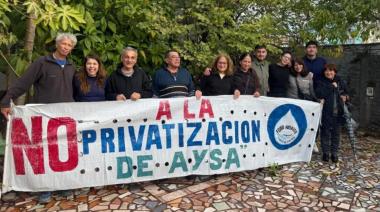 El Foro Hídrico de Lomas de Zamora contra la privatización de AySA
