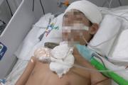 Joven atacado a martillazos: "Mi hijo está muy grave, en estado crítico"