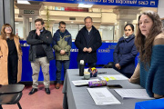Cascallares acompañó a trabajadores que participan de concursos para fortalecer la carrera municipal